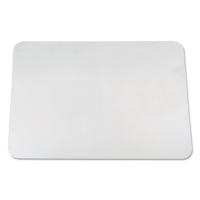 Artistic KrystalView Desk Pad with Antimicrobial Protection, Glossy Finish, 38 x 24, Clear