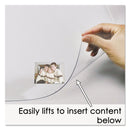 Artistic Second Sight Clear Plastic Desk Protector, with Hinged Protector, 25.5 x 21, Clear