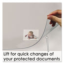 Artistic KrystalView Desk Pad with Antimicrobial Protection, Matte Finish, 36 x 20, Clear