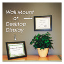 NuDell Leatherette Document Frame, 8.5 x 11, Burgundy, Pack of Two