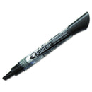 Quartet EnduraGlide Dry Erase Marker, Broad Chisel Tip, Black, Dozen