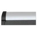 Quartet Prestige Plus Magnetic Fabric Bulletin Board, 48 x 36, Aluminum Frame