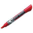 Quartet EnduraGlide Dry Erase Marker, Broad Chisel Tip, Red, Dozen