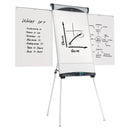 Quartet Euro Magnetic Presentation Easel, 27 x 39, White