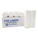 Inteplast Group High-Density Interleaved Commercial Can Liners, 60 gal, 0.63 mil, 38" x 60", Clear, 200/Carton