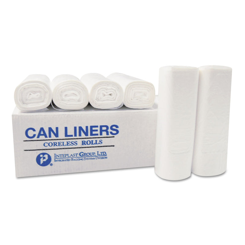 Inteplast Group Institutional Low-Density Can Liners, 10 gal, 1.3 mil, 24" x 23", Red, 250/Carton