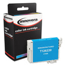 Innovera Remanufactured Cyan Ink, Replacement for 126 (T126220), 470 Page-Yield