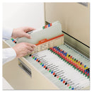 Smead Recycled Pressboard Folders with Two SafeSHIELD Coated Fasteners, 2" Expansion, Straight Tab, Legal Size, Gray-Green, 25/Box