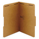 Smead Top Tab Fastener Folders, 1/3-Cut Tabs: Assorted, 2 Fasteners, Legal Size, 11-pt Kraft Exterior, 50/Box