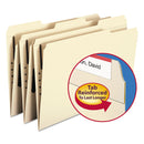 Smead Top Tab Fastener Folders, 1/3-Cut Tabs: Assorted, 1 Fastener, Legal Size, 11-pt Manila Exterior, 50/Box