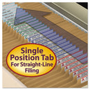 Smead Top Tab Fastener Folders, Guide-Height 2/5-Cut Tabs: Right of Center, 2 Fasteners, Legal Size, 11-pt Kraft Exterior, 50/Box