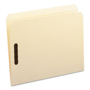 Smead Top Tab Fastener Folders, Straight Tab, 2 Fasteners, Letter Size, 11-pt Manila Exterior, 50/Box