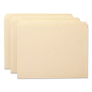 Smead Manila File Folders, Straight Tabs, Letter Size, 0.75" Expansion, Manila, 100/Box