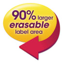 Smead Erasable SuperTab File Folders, 1/3-Cut Tabs: Assorted, Letter Size, 0.75" Expansion, Manila, 24/Pack