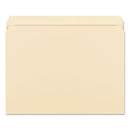 Smead Manila File Folders, Straight Tabs, Letter Size, 0.75" Expansion, Manila, 100/Box
