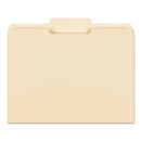 Smead Manila File Folders, 1/3-Cut Tabs: Center Position, Letter Size, 0.75" Expansion, Manila, 100/Box