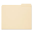 Smead Reinforced Tab Manila File Folders, 1/3-Cut Tabs: Right Position, Letter Size, 0.75" Expansion, 11-pt Manila, 100/Box