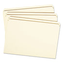 Smead Reinforced Tab Manila File Folders, Straight Tabs, Legal Size, 0.75" Expansion, 11-pt Manila, 100/Box