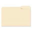 Smead Manila File Folders, 1/3-Cut Tabs: Right Position, Legal Size, 0.75" Expansion, Manila, 100/Box