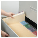 Smead Manila File Folders, 1/3-Cut Tabs: Right Position, Legal Size, 0.75" Expansion, Manila, 100/Box