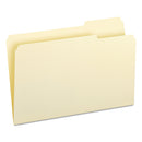 Smead Manila File Folders, 1/3-Cut Tabs: Right Position, Legal Size, 0.75" Expansion, Manila, 100/Box