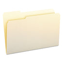 Smead Manila File Folders, 1/3-Cut Tabs: Left Position, Legal Size, 0.75" Expansion, Manila, 100/Box