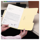 Smead SuperTab Top Tab File Folders, 1/3-Cut Tabs: Assorted, Legal Size, 0.75" Expansion, 11-pt Manila, 100/Box