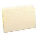 Smead Reinforced Tab Manila File Folders, Straight Tabs, Legal Size, 0.75" Expansion, 11-pt Manila, 100/Box
