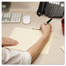 Smead Erasable SuperTab File Folders, 1/3-Cut Tabs: Assorted, Letter Size, 0.75" Expansion, Manila, 24/Pack