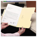 Smead SuperTab Top Tab File Folders, 1/3-Cut Tabs: Assorted, Letter Size, 0.75" Expansion, 14-pt Manila, 50/Box