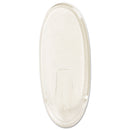 Command All Weather Hooks and Strips, Plastic, Large, 1 Hooks and 2 Strips/Pack