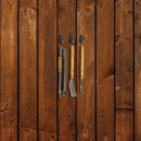 Command All Weather Hooks and Strips, Plastic, Medium, 2 Hooks and 4 Strips/Pack