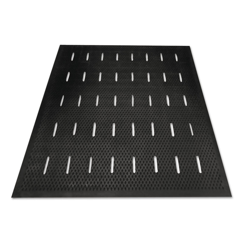 Guardian Free Flow Comfort Utility Floor Mat, 36 x 48, Black