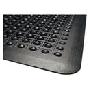 Guardian Flex Step Rubber Anti-Fatigue Mat, Polypropylene, 24 x 36, Black
