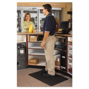 Guardian Flex Step Rubber Anti-Fatigue Mat, Polypropylene, 36 x 60, Black