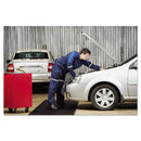 Guardian Air Step Antifatigue Mat, Polypropylene, 36 x 144, Black
