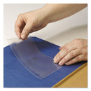 Smead Self-Adhesive Poly Pockets, Top Load, 6.25 x 4.56, Clear, 100/Box
