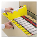 Smead Colored File Jackets with Reinforced Double-Ply Tab, Straight Tab, Letter Size, Yellow, 100/Box