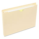 Smead Manila File Jackets, 1-Ply Straight Tab, Letter Size, Manila, 50/Box