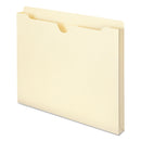 Smead Manila File Jackets, 2-Ply Straight Tab, Letter Size, Manila, 50/Box