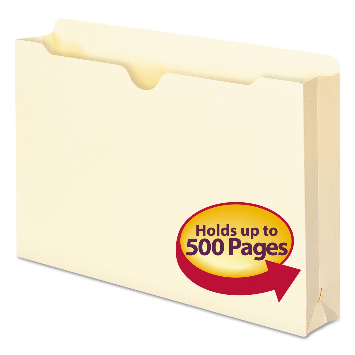 Manila File Jackets, 1-Ply Straight Tab, Legal Size, Manila, 50/Box by ...