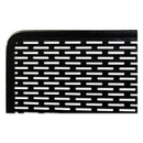 Artistic Urban Collection Punched Metal Business Card Holder, Holds 50 2 x 3.5 Cards, Perforated Steel, Black