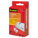 Scotch Laminating Pouches, 5 mil, 2.25" x 4.25", Gloss Clear, 100/Pack