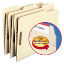 Smead Top Tab Fastener Folders, 1/3-Cut Tabs: Assorted, 2 Fasteners, Letter Size, 11-pt Manila Exterior, 50/Box