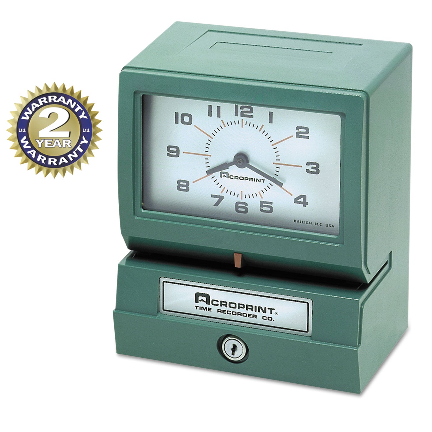 Model 150 Heavy-Duty Time Recorder, Automatic Operation, Month/Date/0 ...