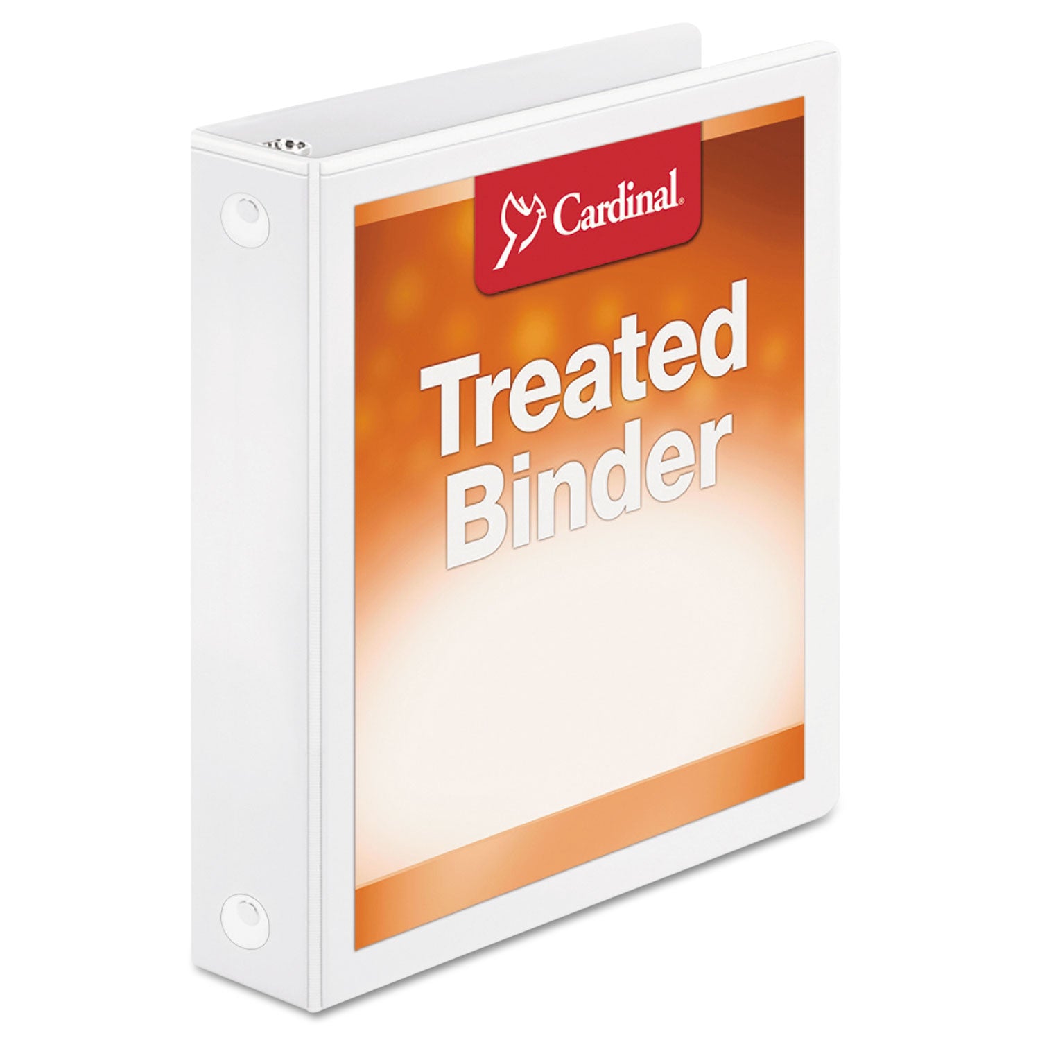 Treated Binder ClearVue Locking Round Ring Binder, 3 Rings, 1.5 ...