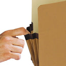 Smead Redrope Drop-Front End Tab File Pockets, 3.5" Expansion, Legal Size, Redrope, 10/Box