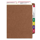 Smead Heavy-Duty Redrope End Tab TUFF Pockets, 7" Expansion, Legal Size, Redrope, 5/Box