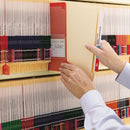 Smead Manila End Tab W-Fold Fastener Folders with Reinforced Tabs, 14-pt Stock, 2 Fasteners, Letter Size, Manila Exterior, 50/Box