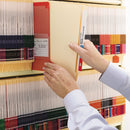 Smead Fastener Folder with Divider, 1 Divider, Letter Size, Manila, 50/Box